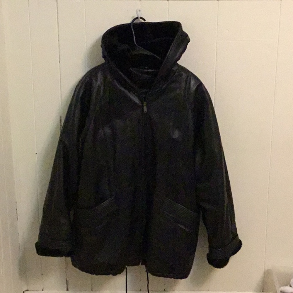 Leather jacket